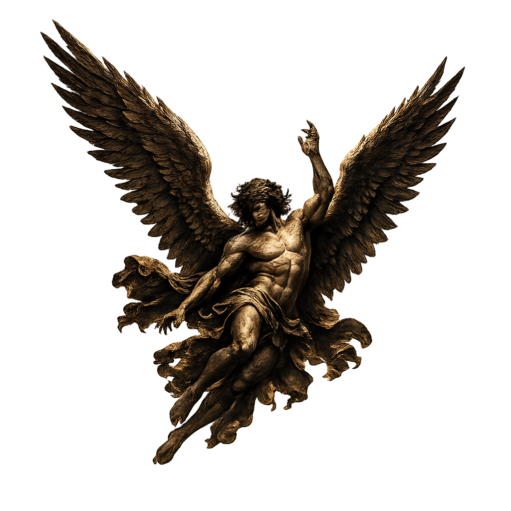 Angel enter artwork